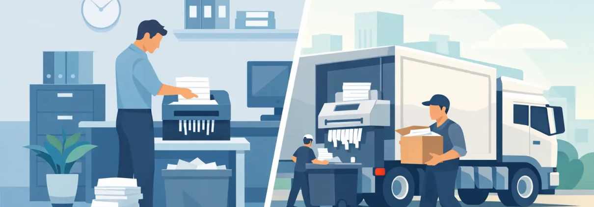 In House vs Outsourced Shredding