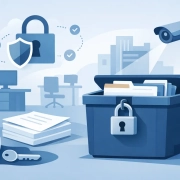Locked Bins for Documents Keep Offices Secure