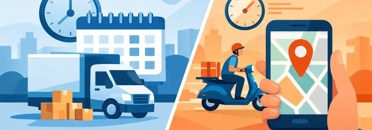 Scheduled Pickups vs On Demand for Business