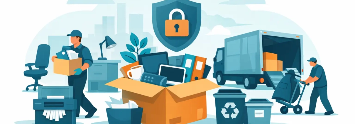 Office Cleanout Disposal Guide for Secure Removal