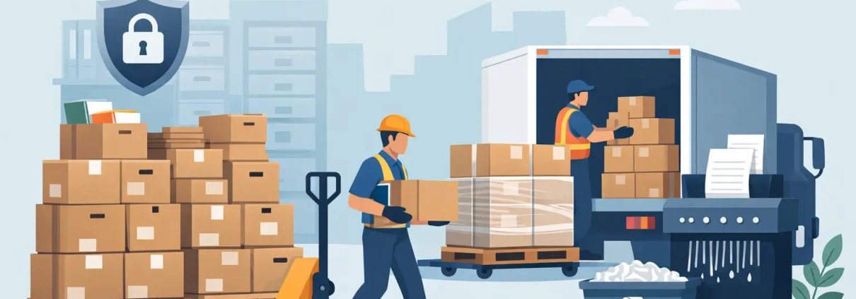 Pallet Archive Removal Process for Secure Cleanouts
