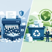 Paper Shredding vs Paper Recycling for Businesses