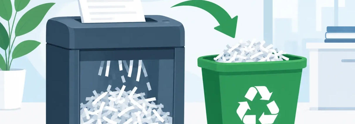Recycling After Document Destruction Explained