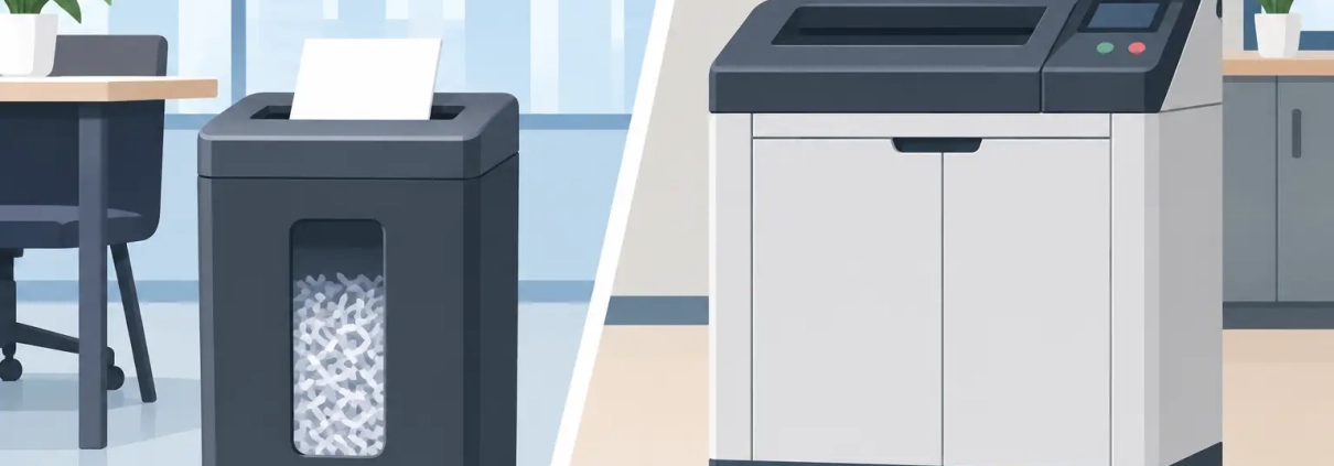 Shredding Bins Versus Consoles for Offices