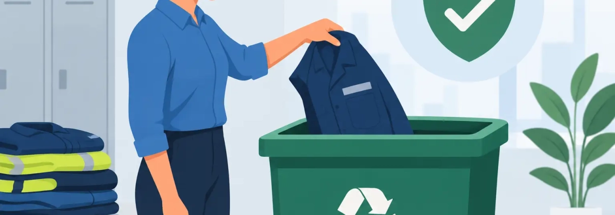 Employee Uniform Disposal Compliance Made Clear