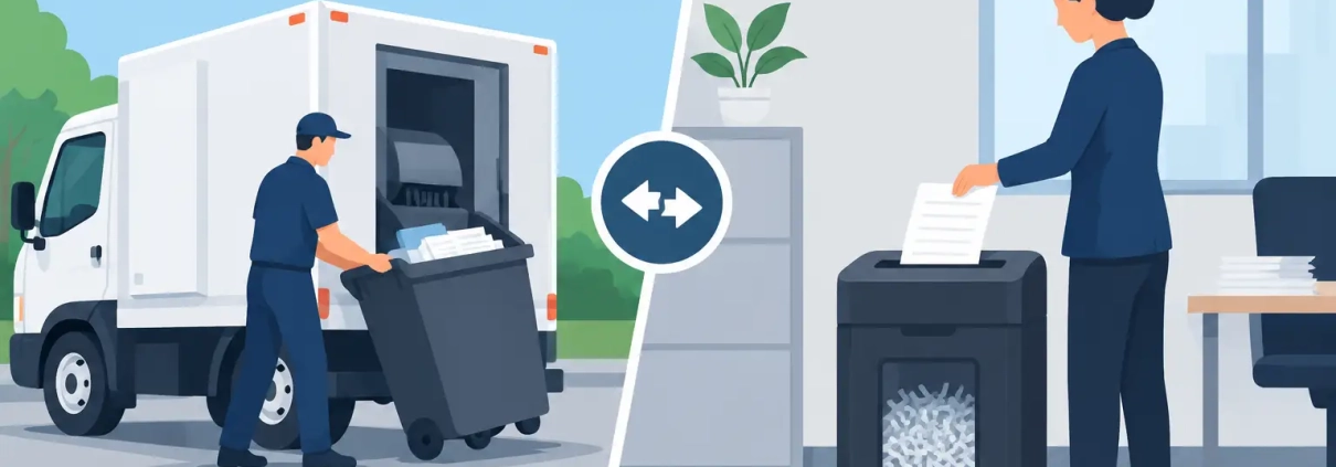 Mobile Versus Inhouse Shredding: Which Fits?