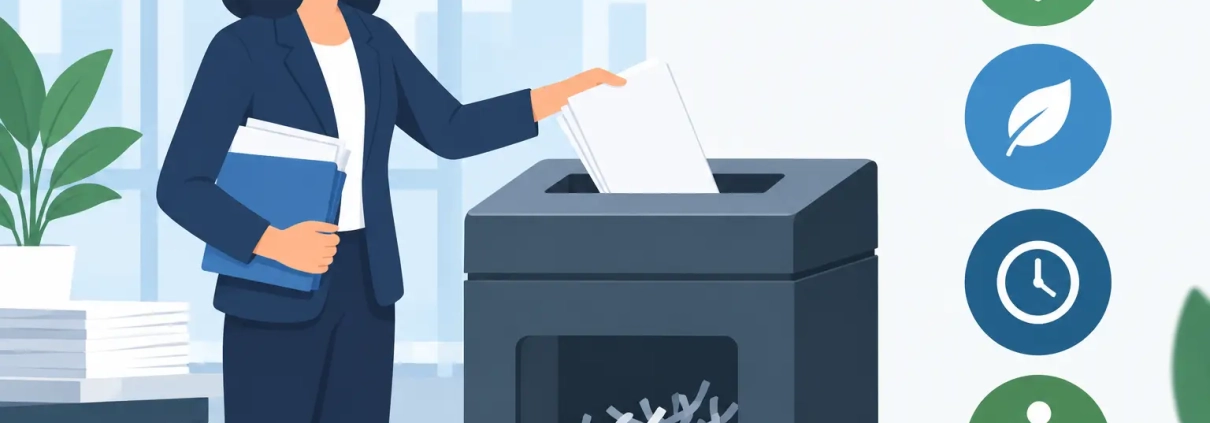 Outsourced Records Destruction Benefits for Business